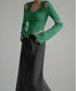 Cut-out Asymmetry Top
